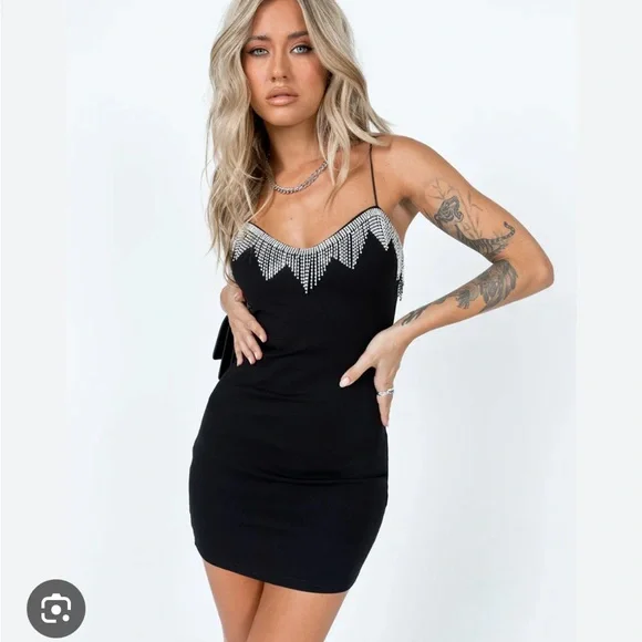 rhinestone strap mini dress Tight Mini Homecoming Dress with Rhinestones -PromGirl Red / XLarge
